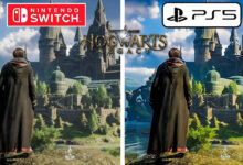 مقایسه بازی Hogwarts Legacy بر روی پلتفرم های PS5 و نینتندو سوییچ